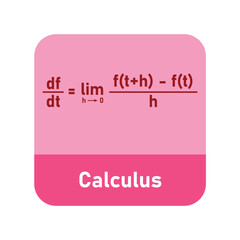 Differential calculus equation in mathematics.