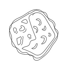 doodle meteor rock from outer space