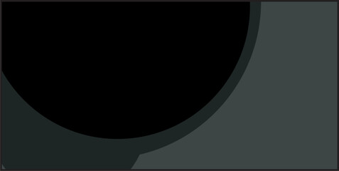 black and gray semi circle background