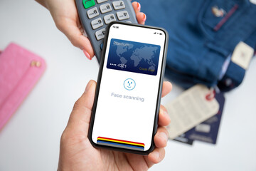 man payment purchase for phone and pay pass online terminal