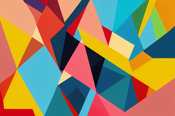 abstract geometric 3d pattern illustration