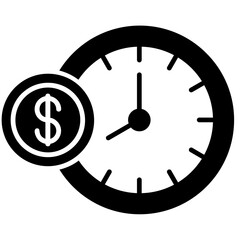 Time Is Money Icon