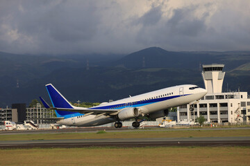 airplane in the airport