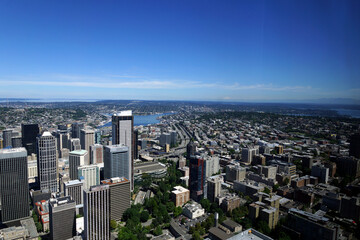 Obraz premium Downtown Seattle, WA