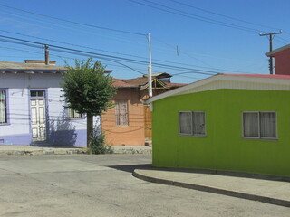 Fototapeta na wymiar Valparaíso, street in the city