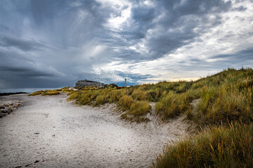 landscape of the coast