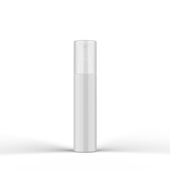Plastic Tube Cosmetic Bottle for Mockup