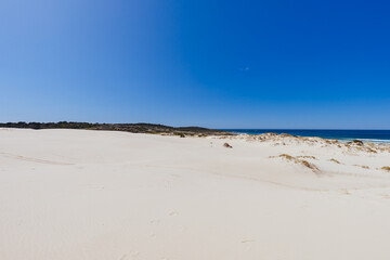 Peron Dunes in Akaroa Tasmania Australia