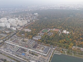 Panorama of the city of Moscow