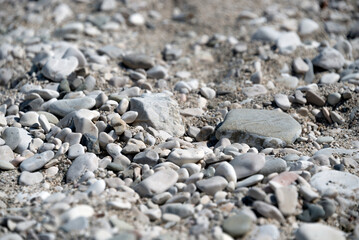 pebbles on the beach
