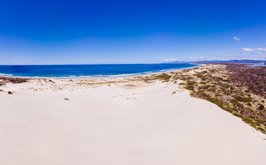 Peron Dunes in Akaroa Tasmania Australia