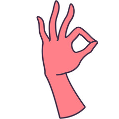 Hand gesture