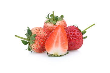 strawberry isolated on white background