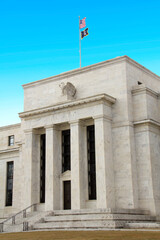 Federal Reserve Building in Washington DC, United States, FED	