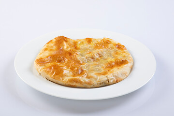 paratha isolated on white background