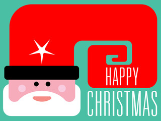 Happy Christmas with Santa Claus