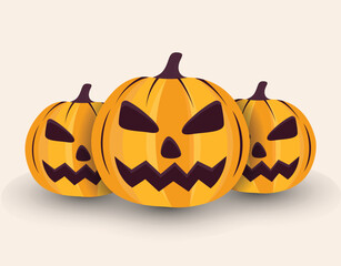 Halloween Sweet Pumpkin Illustration 3D Art Design, And Premium Hi-Quality Design Concept With Free Download.
