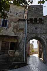 gate to the old town Pican in Croatia