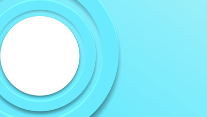 abstract blue circle background