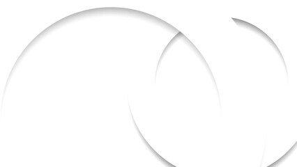 abstract white circle background