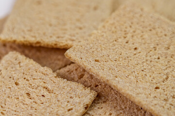 The texture of dietary crispbread buckwheat
