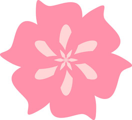 pink flower design