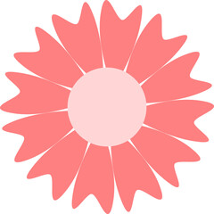 pink flower design