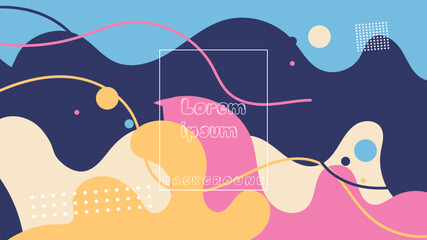 Abstract white and pink and blue color backgroun.Dynamic shape composition.Abstract backgroun,Template for the design of a website landing page or background.Abstract yellow Backgroun,textured effect