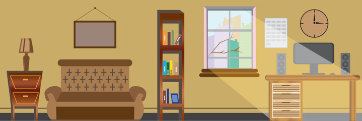 Interior of a Study Room