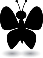 Butterfly Insects' vector silhouette'