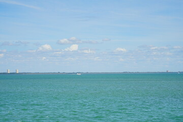 Fototapeta premium Clear water of Sanibel island in Florida, USA