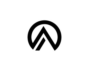 A letter vector logo design