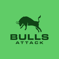Simple bull logo
