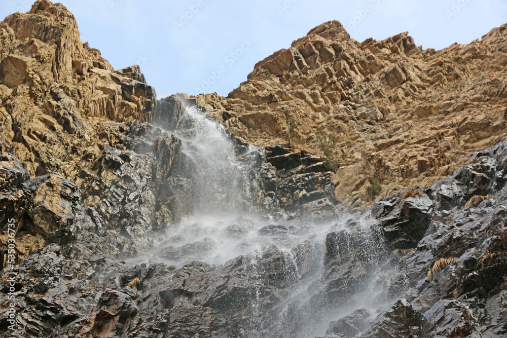 Poster waterfall canyon trail, ogden, utah