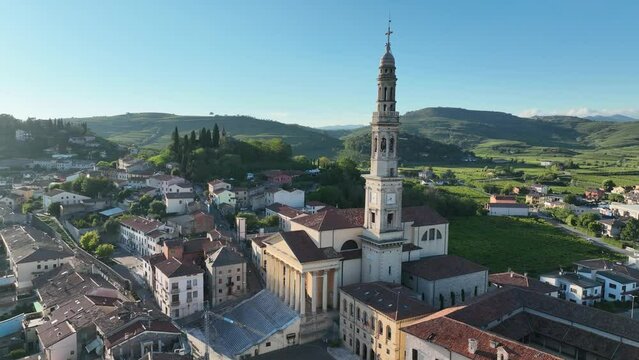 City near verona, in the wineyard