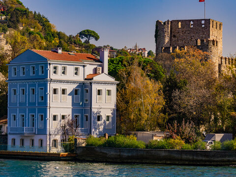 Komodor Remzi Bey's mansion, built in 1917 in Istanbul, Turkey