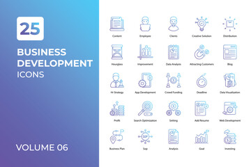 Business Development icons collection.