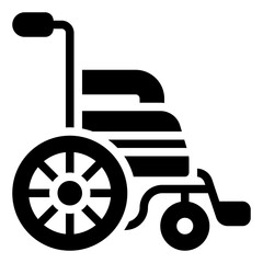 wheelchair glyph icon
