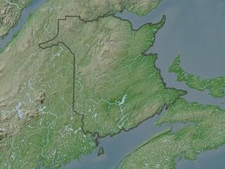 New Brunswick, Canada. Wiki. No legend