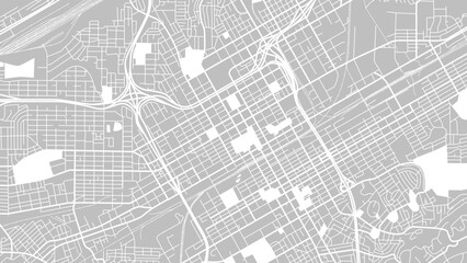 Fototapeta na wymiar Digital gray map of birmingham. Vector map which you can resize how you want to.