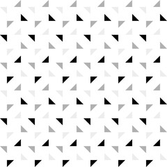 Vector geometric seamless pattern with triangles