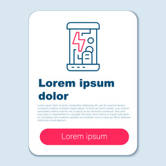Obraz premium Line Futuristic cryogenic capsules or containers icon isolated on grey background. Cryonic technology for humans or cryogenic chamber. Colorful outline concept. Vector