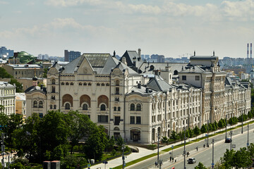 Fototapeta na wymiar View to Moscow historical center
