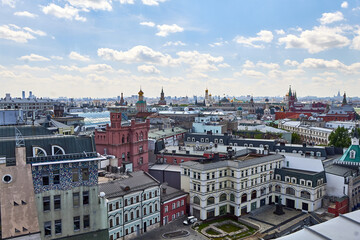 Naklejka na ściany i meble View to Moscow historical center