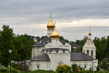 Fototapeta na wymiar Orthodox church in Sergiev Posad, Russia