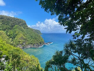 Cliff in Hawaii