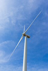 Wind farm in Jaffna, northern part of Sri Lanka. Eco friendly, sustainable energy to produce electricity. 