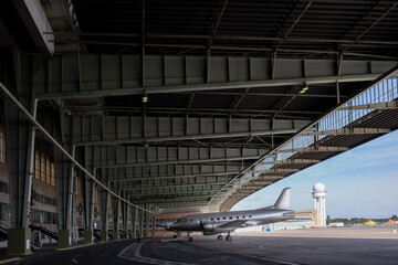 Flughafen Tempelhof, Former airport in Berlin, Germany. 