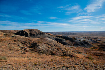 landscape with sky and clouds