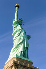 Fototapeta premium The Statue of Liberty at New York City